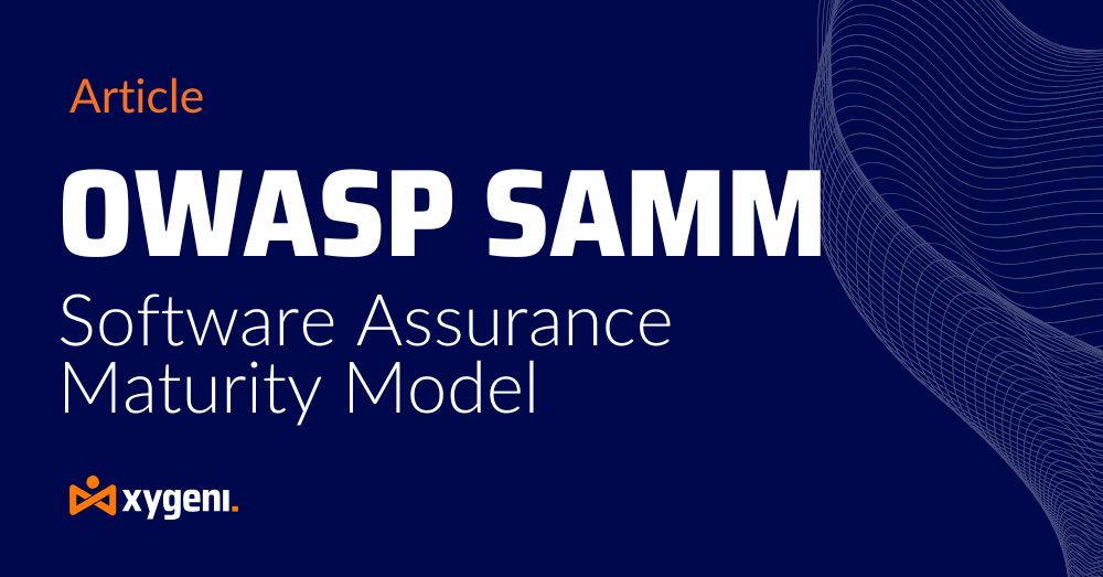 Article OWASP SAMM